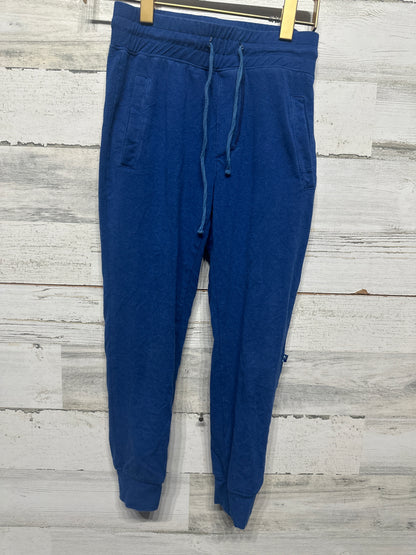 Boys Size 5/6 XS Kickee Pants Bamboo Blend Blue Pants - Good Used Condition