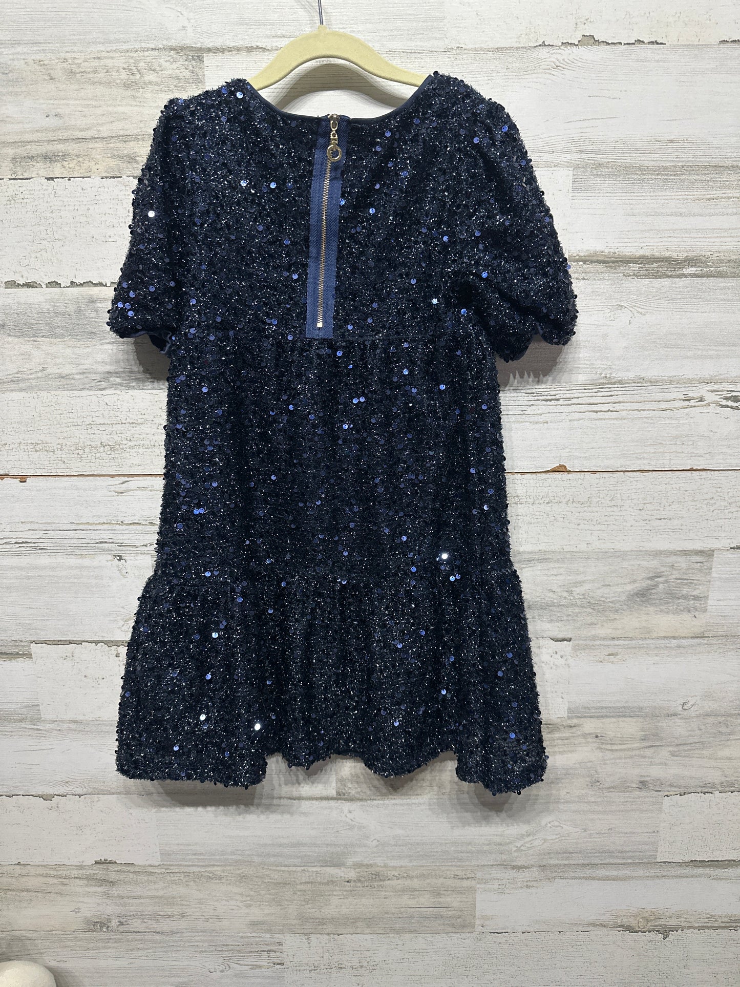 Girls Size 8 Baby Sara Sequin Star Dress- Very good used condition