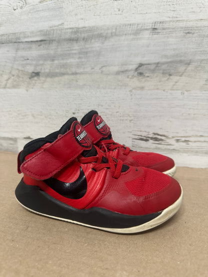 Size 11 (Toddler) Nike Red Team Hustle Shoes - Good Used Condition*