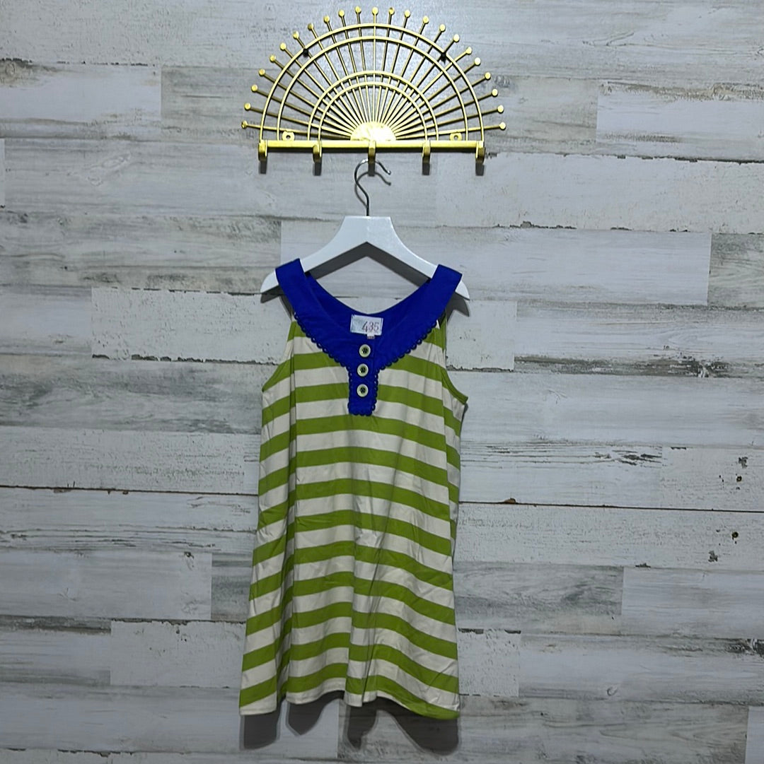 Girls Size 10 Matilda Jane 435 striped sleeveless tunic - new with tags