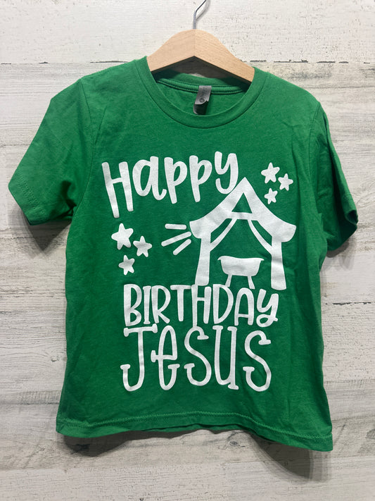Size XS Next Level Happy Birthday Jesus T-Shirt - Very Good Used Condition