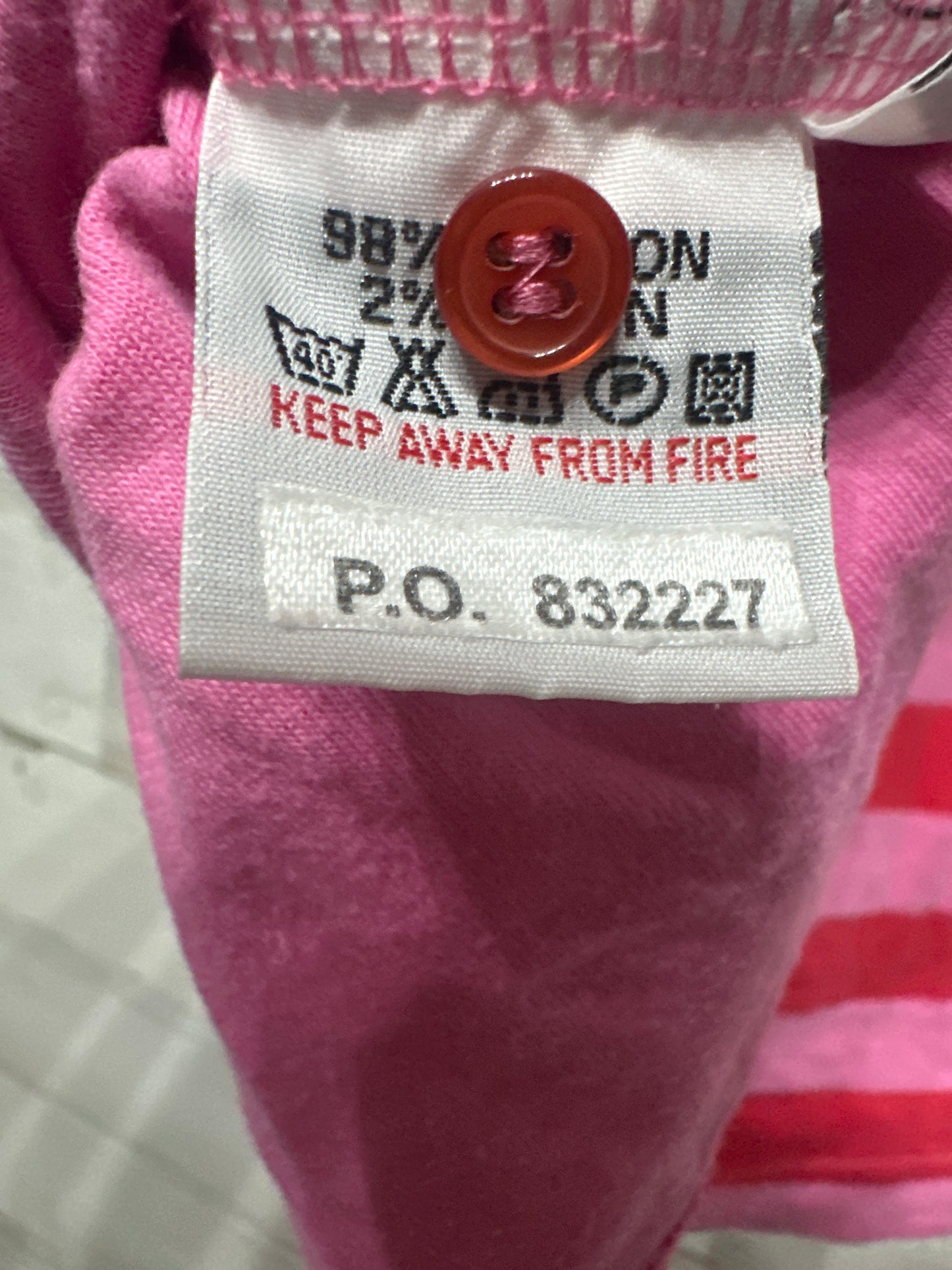 Mini Boden Striped Hooded Dress - Girls Size 3-4 Years - Good Used Condition