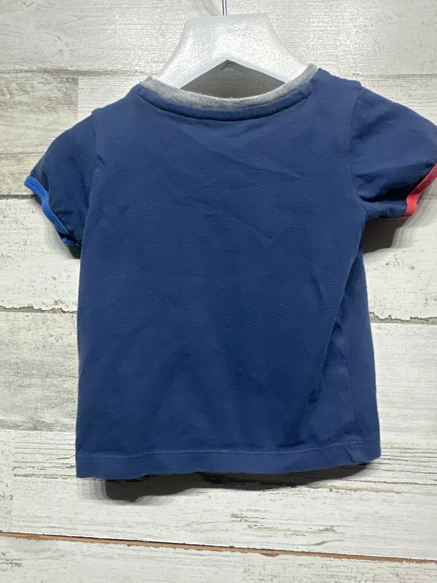 Size 6-12m Baby Boden Applique Shirt - Good Used Condition