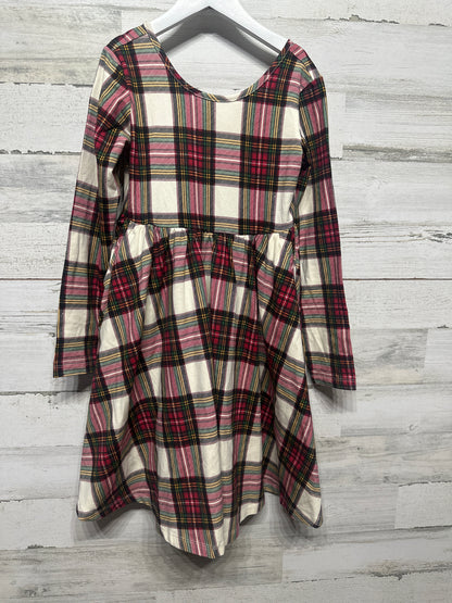 Size 8 Hanna Andersson Plaid Dress - Very Good Used Condition