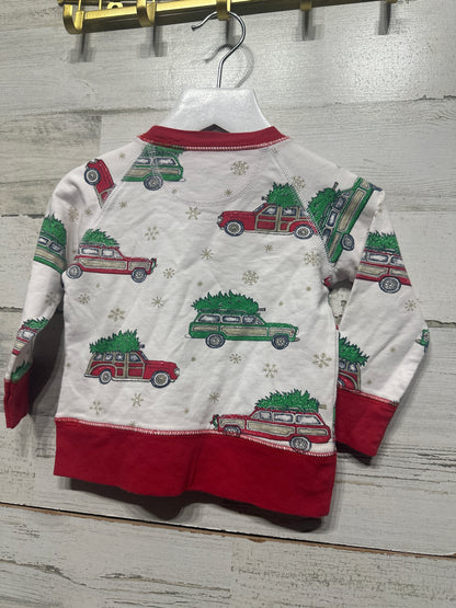 Boys Preowned Size 6-12m TBBC Holiday Crewneck -Play Condition**