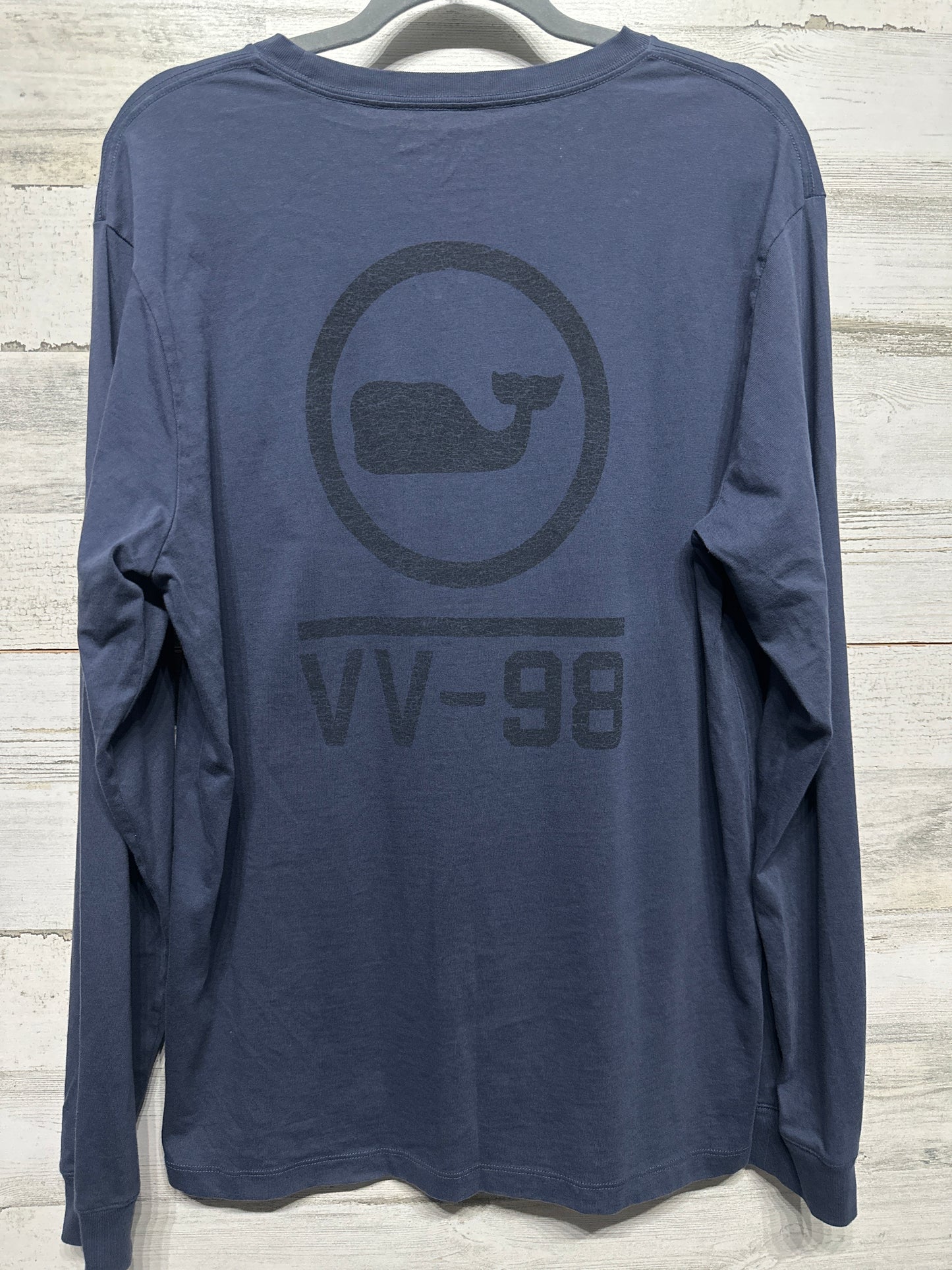 Vineyard Vines Men’s Medium Dark Blue VV-98 Long Sleeve Shirt VGUC