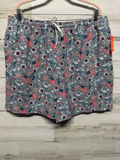 Americana Fish Floral Magellan Fish Shorts Men’s XL NWT