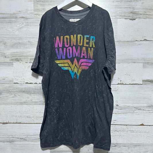 Girls Size 15/16 Abercrombie Kids Wonder Woman tee - good used condition