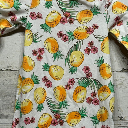 Girls Size Newborn Kidding Around Pineapple Gown - Good Used Condition