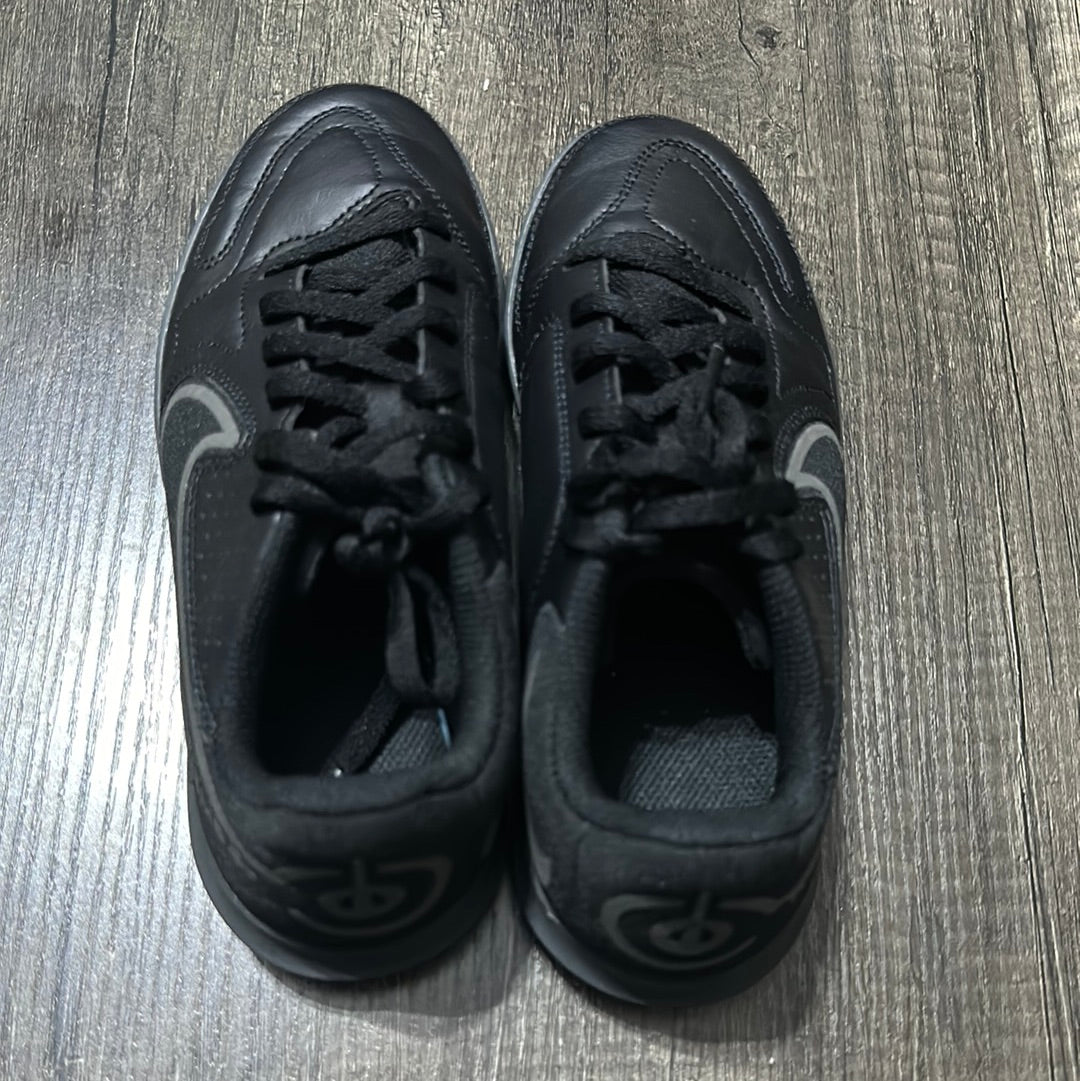 Size 2 youth black athletic shoes - very good used condition