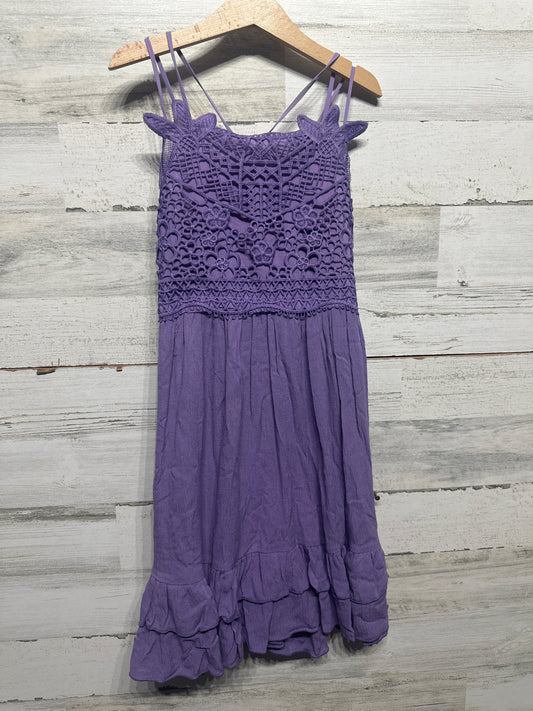 Purple Dress - Chelsea and Violet - Girls Size Medium - Very Good Used Condition