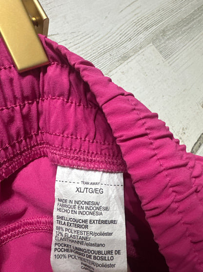Women’s Size XL Under Armour Pink Athletic Shorts - Very Good Used Condition