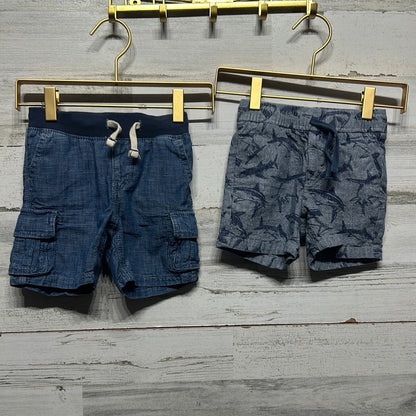 Boys Size 18-24m Baby Gap Shorts Lot (2 pieces) - Good Used Condition