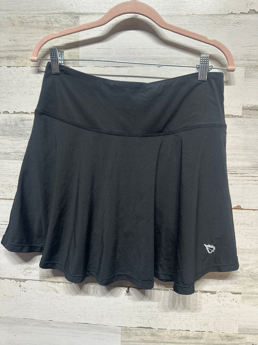 Women's Size Large Bayleaf Black Active Athletic Skirt - Very Good Used Condition