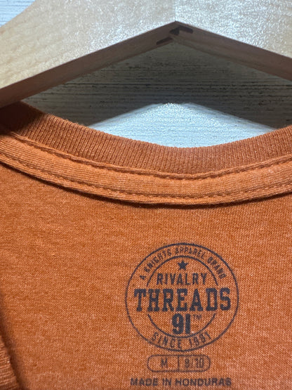 Boys Size 8/10 Medium Rivalry Threads Texas Longhorns Shirt - Very Good Used Condition