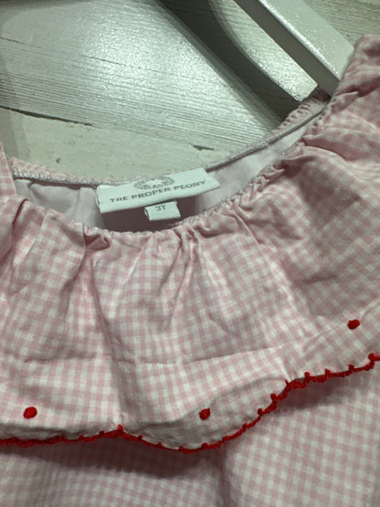 Size 3t Proper Peony Dress - Very Good Used Condition