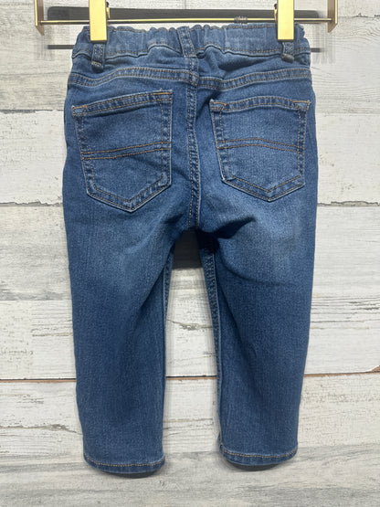 Size 18m Osh Kosh Adjustable Waist Straight Jeans - Very Good Used Condition