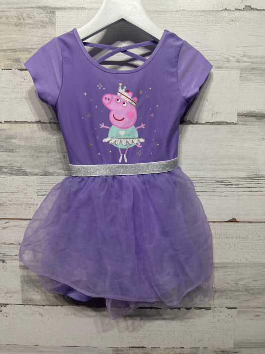 Girls Preowned Size 2t Peppa Pig Leotard Dress - Good Used Condition*