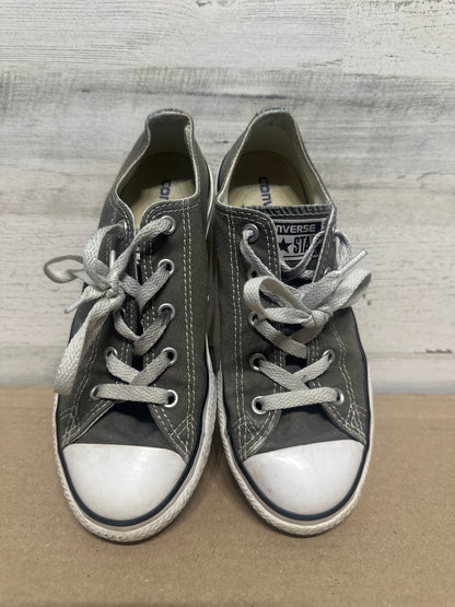 Size 3 (Youth) Converse Grey Shoes - Good Used Condition