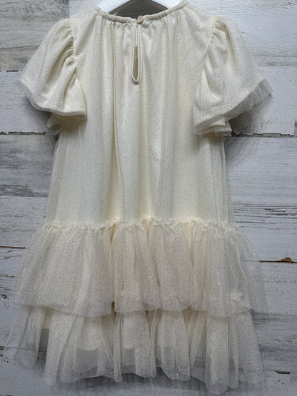 Girls Size 3t Audrey Camille Sparkly Bow Dress - Very Good Used Condition