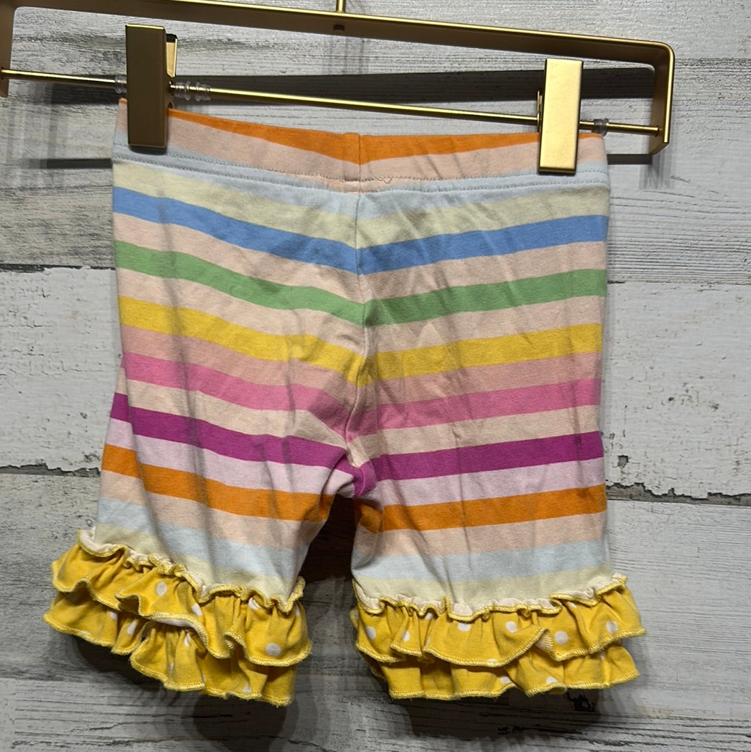 Girls Size 4 Matilda Jane Striped Shorts - Good Used Condition