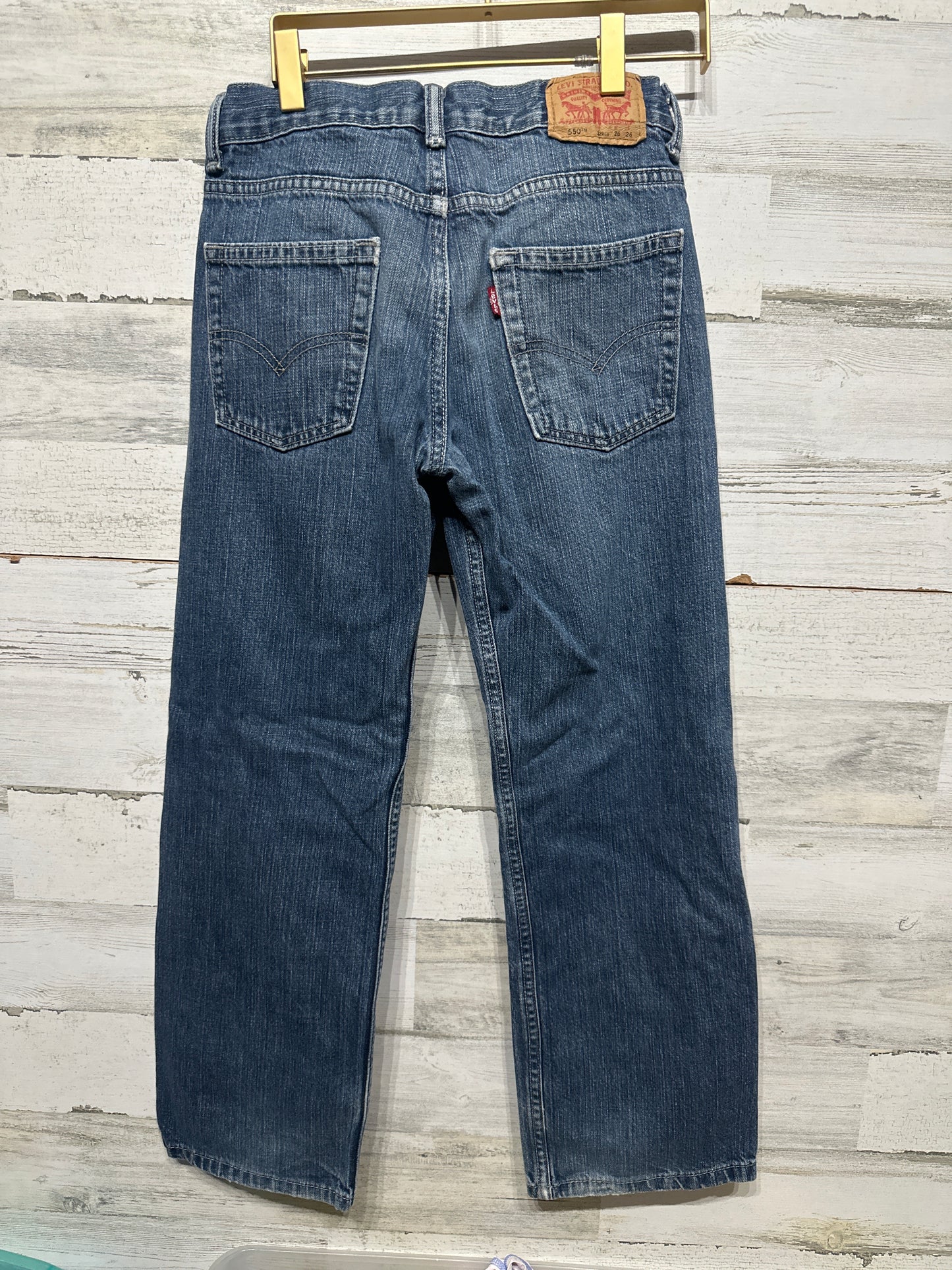 Boys Preowned Size 12 Regular Levi’s 550 Relaxed Jeans - Good Used Condition