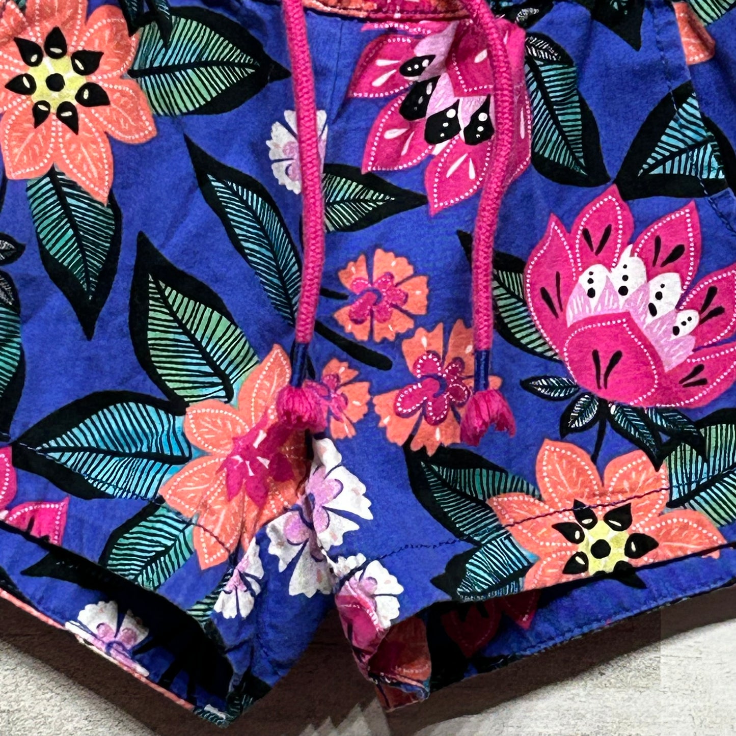 Girls Size 4 Gymboree Floral Shorts - Good Used Condition