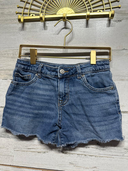 Cat & Jack Denim Shorts - Adjustable Waist - Girls Size 8 - Very Good Used Condition