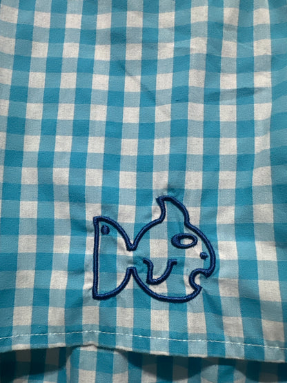 Girls Size 3t Prodoh Plaid Fishing Dress - Good Used Condition*