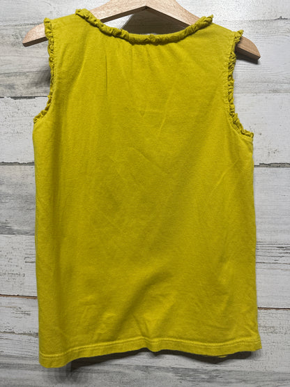 Size 7-8 Mini Boden Sleeveless Ruffle Shirt - Good Used Condition*