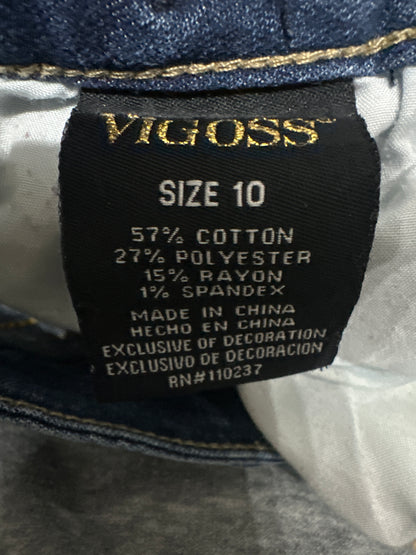 Girls Size 10 Vigoss Denim Shorts - Very Good Used Condition