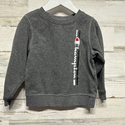 Boys Size 4t Champion Grey Sweatshirt - Good Used Condition