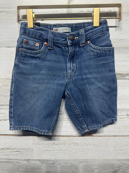 Levi’s 511 Slim Denim Shorts Boys Size 5 Adjustable Waist VGUC