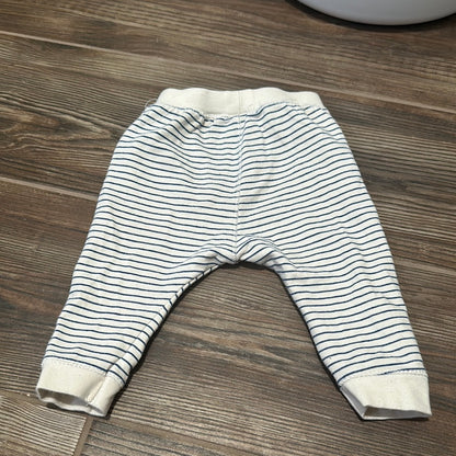 Girls Size 9-12m Zara striped pants - good used condition