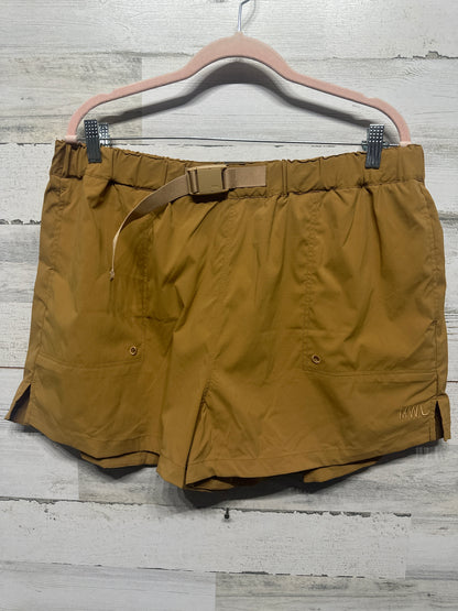 Women's Size XL Madewell MWL Toffee Belted Hiking Shorts  - New With Tags