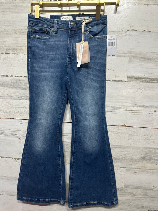 Girls Size 10 Jessica Simpson Sydney Flare Adjustable Waist Jeans - New With Tags