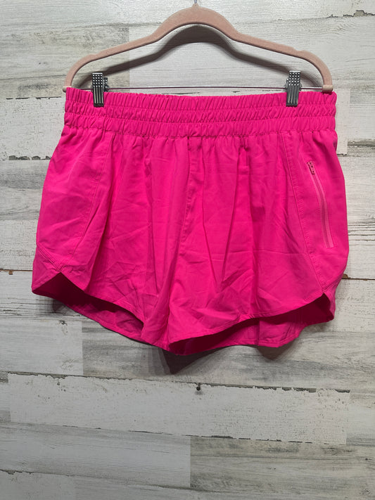 Women's Size XL Hot Pink Lined Athletic Shorts - New With Tags