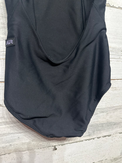 Girls Size Child’s Large ( 8-10 ) Tiger Friday Black Leotard - Very Good Used Condition