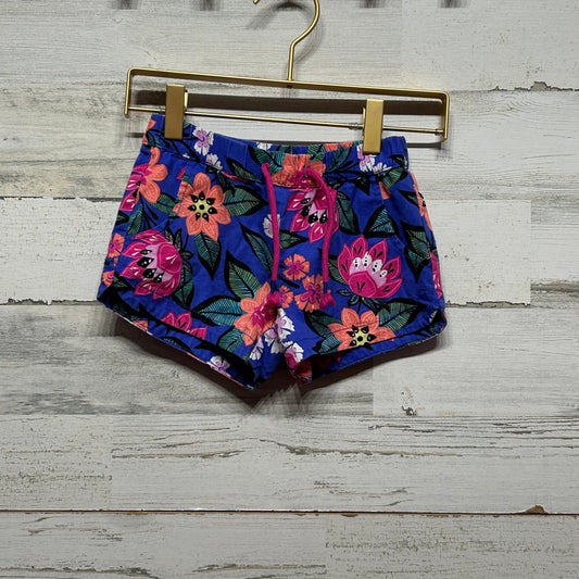 Girls Size 4 Gymboree Floral Shorts - Good Used Condition