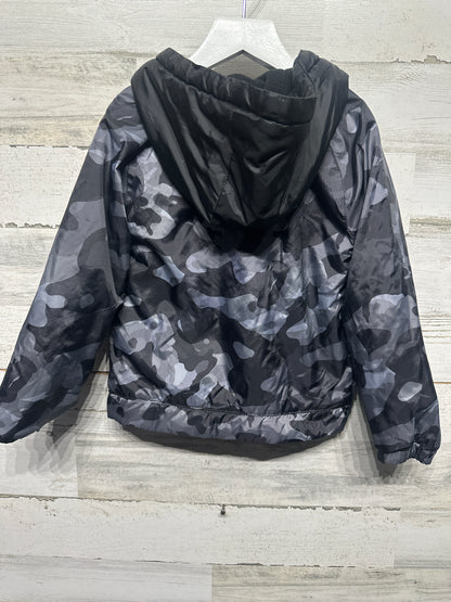 Nike Fleece Lined Full Zip Hooded Jacket Boys 4t (Fits 3-4 Yrs) VGUC