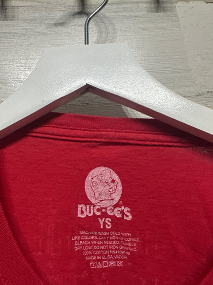 Size Youth Small Buc-ee's Holiday Shirt - Very Good Used Condition