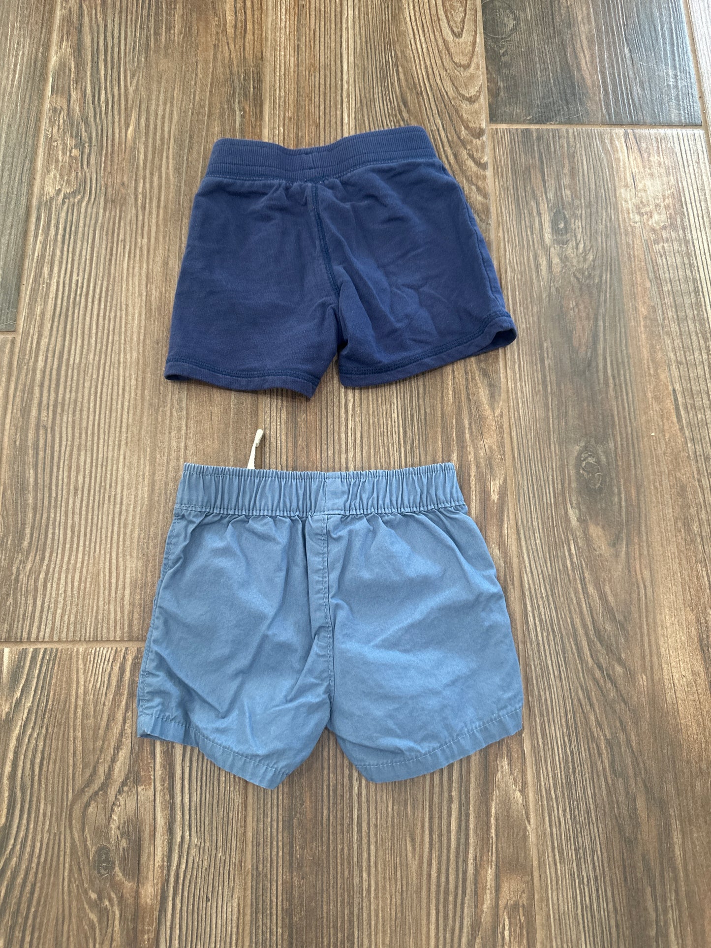 Boys Preowned Size 6-12m Shorts Lot (2 pieces) - Good Used Condition