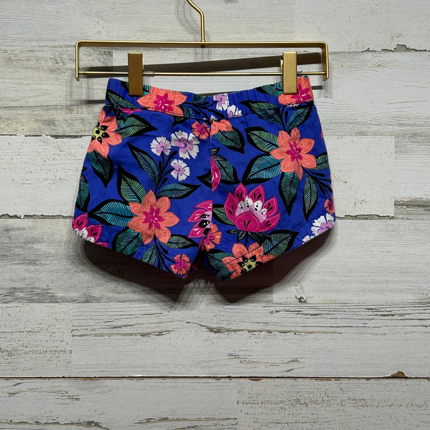 Girls Size 4 Gymboree Floral Shorts - Good Used Condition