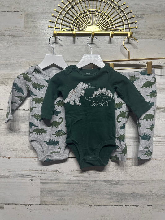 Boys Size 12m Just One You Dino Lot (3 pieces) - Good Used Condition