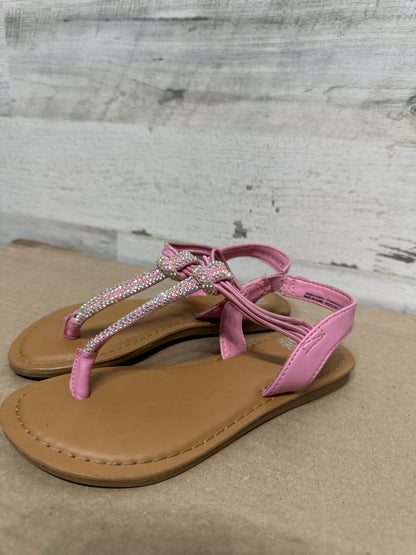 Size 13 Madden NYC Pink Rhinestone Sandals - Very Good Used Condition