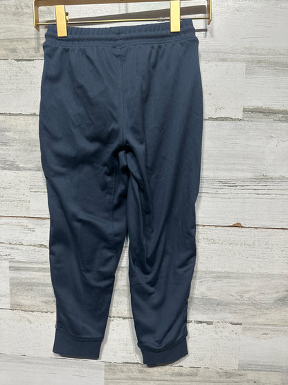 Boys Size 4/5 Kinetic By Class Club Navy Performance Jogger Pants - Good Used Condition