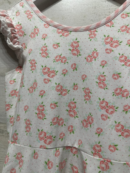 Girls Size 7-8 Serendipity Floral Dress - Very Good Used Condition