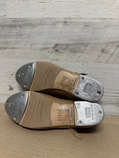 Size 1.5 (Youth) Bloch Tan Techno Tap Shoes - Good Used Condition*