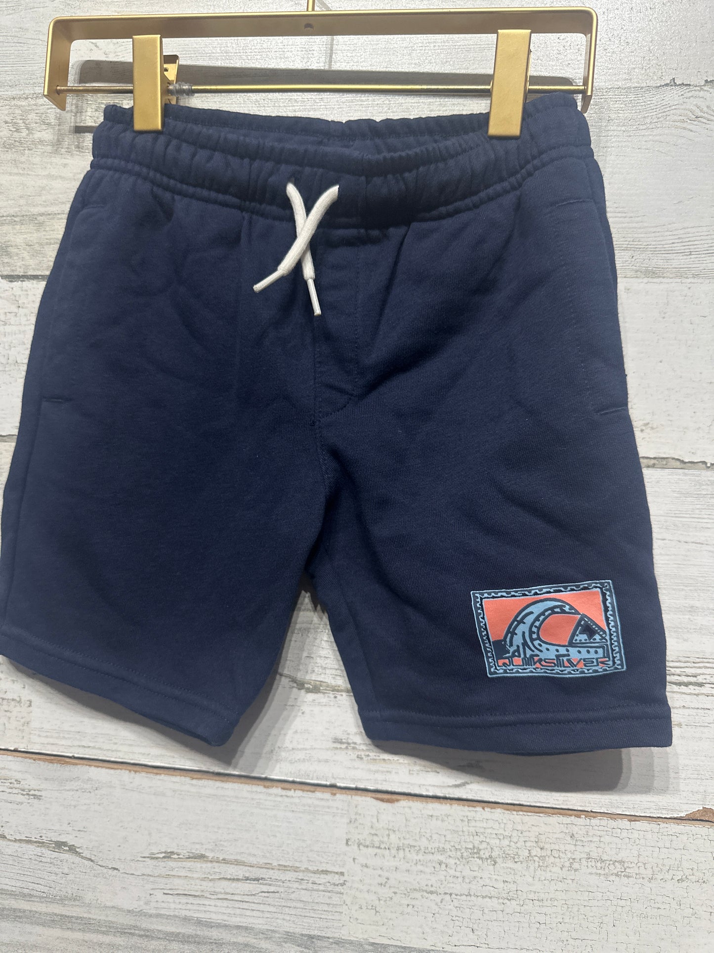 Boys Preowned Size 5 Quicksilver Navy Shorts - Very Good Used Condition