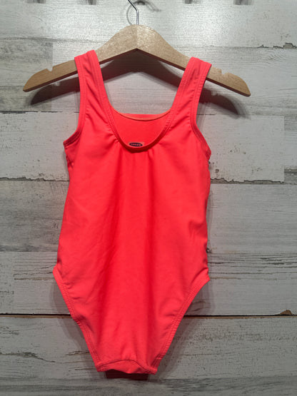 Girls Preowned Size 4t Old Navy Neon Swimsuit - Good Used Condition*